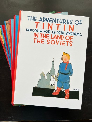 Zdjęcie oferty: The Adventures of Tintin, Herge, HC 24 tomy