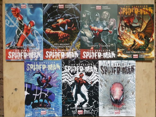 Zdjęcie oferty: Superior Spiderman Pełen Komplet tomy 1-7 