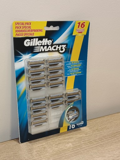 Zdjęcie oferty: Gillette Mach3 wkłady 16szt. Oryginalne