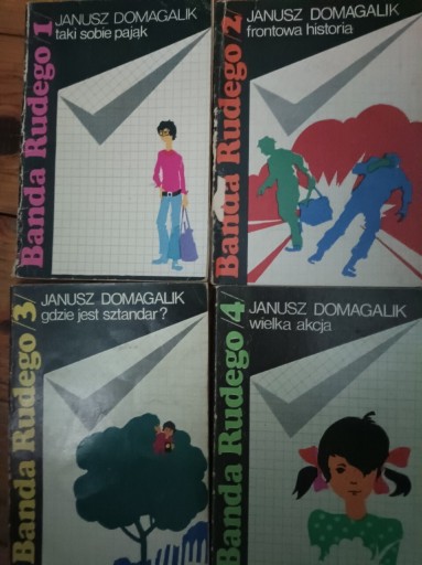 Zdjęcie oferty: Janusz Domagalik Banda Rudego komplet