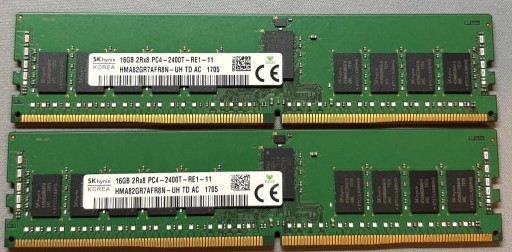 Zdjęcie oferty: Pamięci RAM DDR4 SK hynix  2x16GB