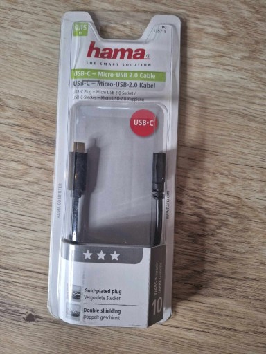 Zdjęcie oferty: Hama Adapter USB-C na gniazdo audio 3,5 mm 