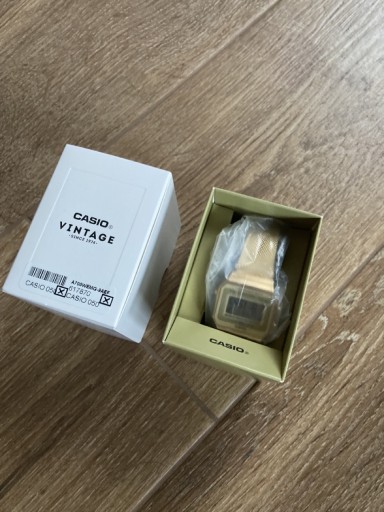 Zdjęcie oferty: Nowy Zegarek Casio Złoty Vintage Iconic Elegancki