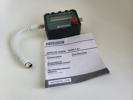 Zdjęcie oferty: Multimetr ręczny, wyszukiwarka satelitarna Parkside PSSFS 3