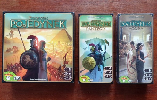 Zdjęcie oferty: zestaw 7 cudów świata pojedynek 