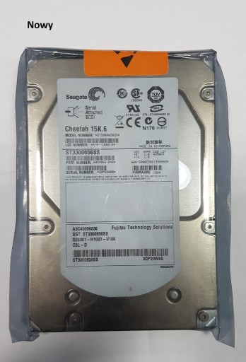 Zdjęcie oferty: SEAGATE 15K.6 300GB 15K 16MB SAS 3.5'' ST3300656SS