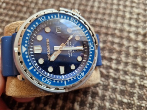 Zdjęcie oferty: Markowy zegarek microbrand San Martin tuna