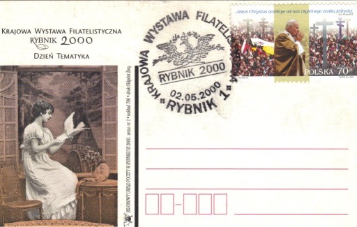 Zdjęcie oferty: PZF Wystawa Filatelistyczna - RYBNIK 02.05.2000r.