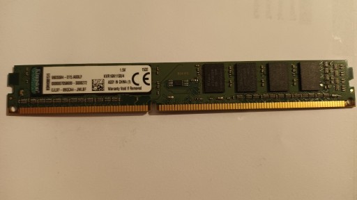 Zdjęcie oferty: Pamięć Kingston 4GB DDR3 kvr16n11s8/4