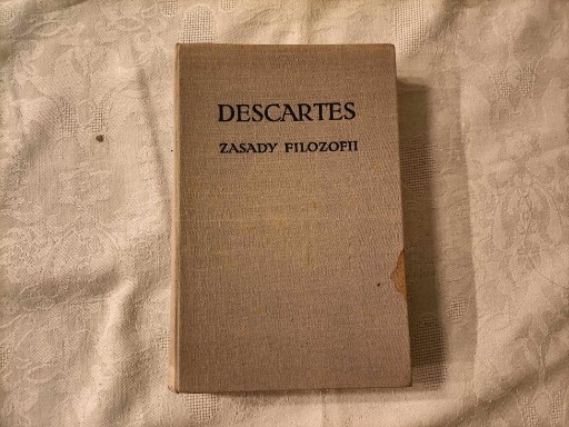 Zdjęcie oferty: Descartes (Kartezjusz) - "Zasady filozofii"