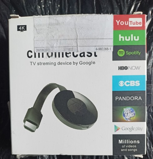 Zdjęcie oferty: ODTWARZACZ MULTIMEDIALNY CHROMECAST MIRASCREEN G2