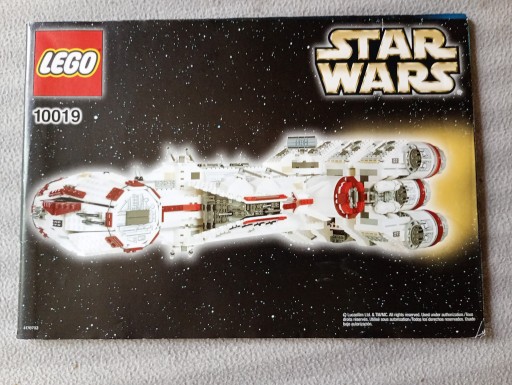 LEGO 10019 Star Wars Rebel Blockade Runner UCS instrukcja