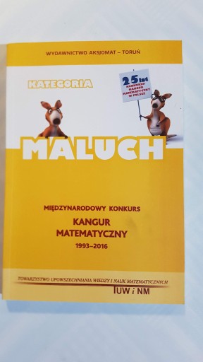 Zdjęcie oferty: Maluch Kangur Matematyczny 1993-2016