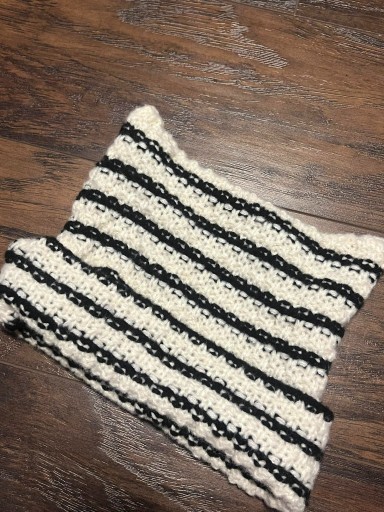 Zdjęcie oferty: Czapka biało czarna black white hat vintage 