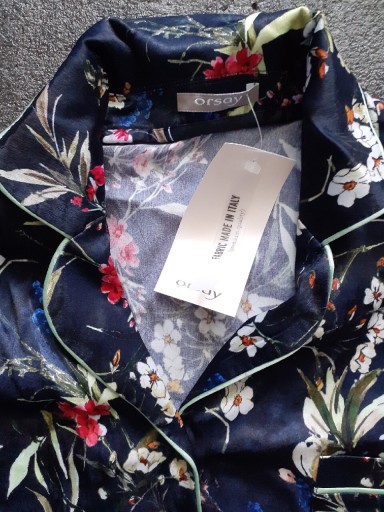 Zdjęcie oferty: Koszulowa, elegancka bluzka w kwiaty Orsay XS/34
