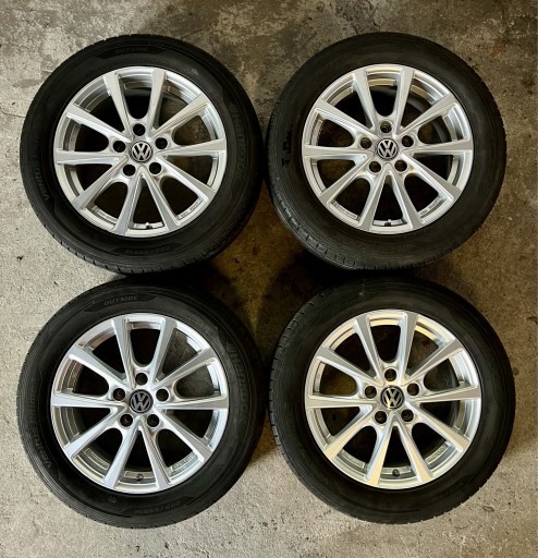 Zdjęcie oferty: Felgi Alutec VW 16” + opony Hankook