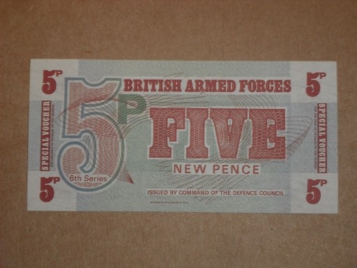 Zdjęcie oferty: 5 new pence-British Armed Forces