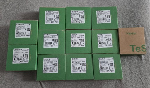 Zdjęcie oferty: Zabezpieczenia wyłączniki silnikowe Schneider TeSys Power GV2ME(04-16) NOWE