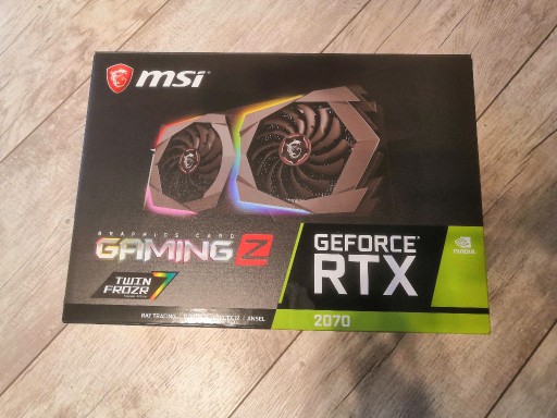 Zdjęcie oferty: MSI GeForce RTX 2070 GAMING Z 8GB GDDR6