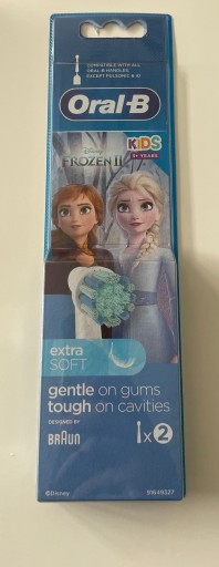 Zdjęcie oferty: Końcówki do szczoteczki Oral-B kids Frozen 2 szt