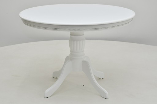 Zdjęcie oferty: stół okrągły 106/141 cm biały