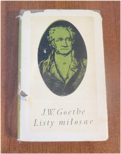 Zdjęcie oferty: J.W.Goethe - Listy miłosne