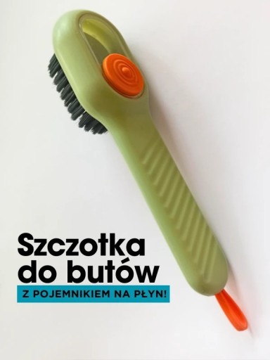 Zdjęcie oferty: Szczotka do Butów Z Pojemnikiem na Płyn