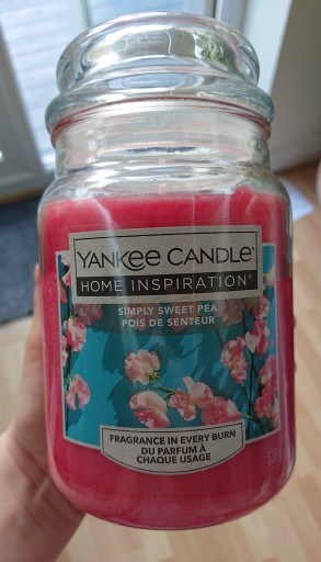 Zdjęcie oferty: Yankee Candle Simply Sweet Pea duża świeca 538 g