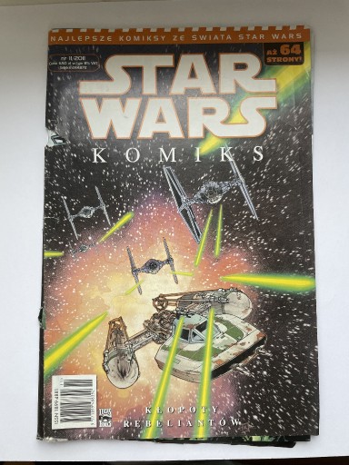 Zdjęcie oferty: Star Wars Komiks 11/2011 Kłopoty Rebeliantów 