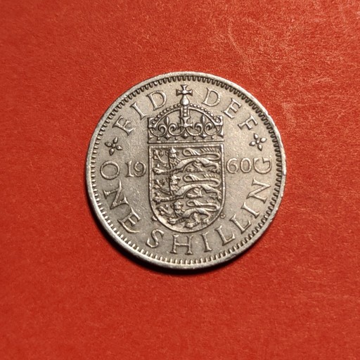 Zdjęcie oferty: Moneta 1 szyling 1960, Wielka Brytania