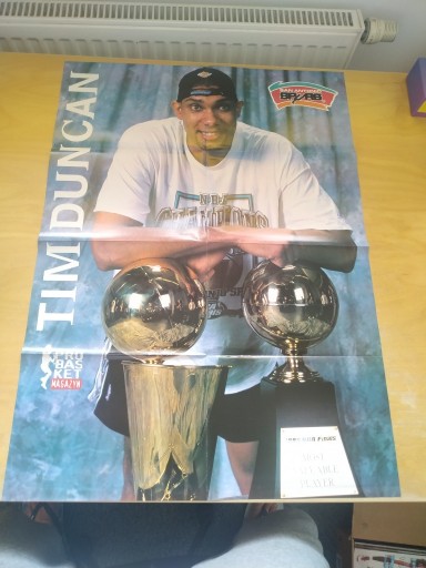 Zdjęcie oferty: Duży, Nowy plakat NBA Tim Duncan, San Antonio 