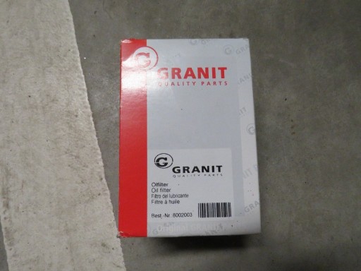 Zdjęcie oferty: Filtr oleju Granit 8002003