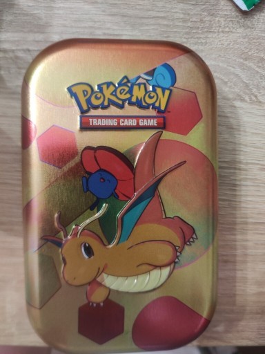 Zdjęcie oferty: Pokemon TCG pusty mini tin z Dragonite.