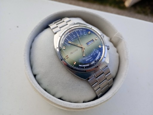 Zdjęcie oferty: Piękna oliwka zegarek orient patelnia cesarski 