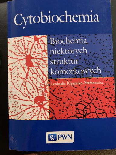 Zdjęcie oferty: Cytobiochemia. Leokadia Kłyszejko-Stefanowicz 2015