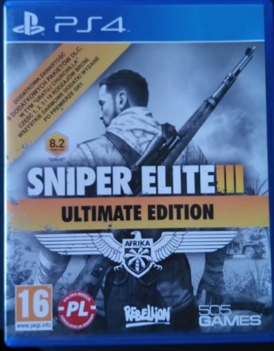 Zdjęcie oferty: Sniper elite 3 ps4