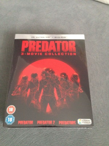 Zdjęcie oferty: Predator Trylogia [3xBlu-ray 4k] [3xBluRay] lektor