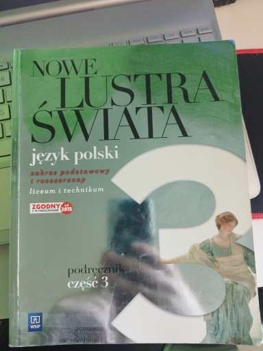 Zdjęcie oferty: Nowe LUSTRA ŚWIATA język polski podręcznik cz. 3