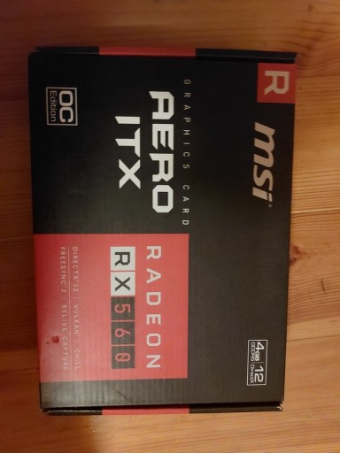 Zdjęcie oferty: Karta graficzna MSI Radeon RX 560 AERO ITX OC 4GB 