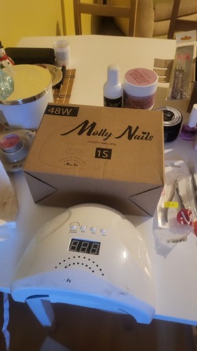 Zdjęcie oferty: Lampa do paznokci Molly Lux 1S Dual UV/LED 48W,biala