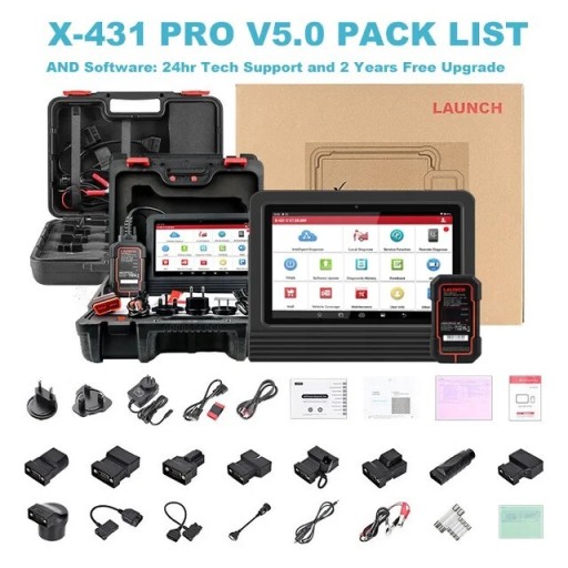 Zdjęcie oferty: Komputer diagnostyczny Tester Skaner LAUNCH X431 PRO V5.0 OKAZJA 2 walizki.