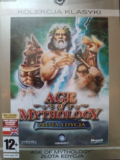 Zdjęcie oferty: AGE OF MYTHOLOGY ZŁOTA EDYCJA ZŁOTA EDYCJA PC 