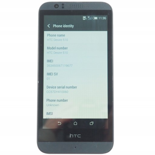 Zdjęcie oferty: Smartfon HTC DESIRE 510 1/8 MENU ANGIELSKIE 