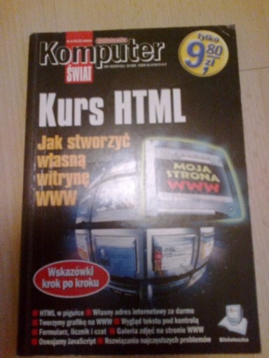 Zdjęcie oferty: Kurs HTML jak stworzyć własną witrynę WWW