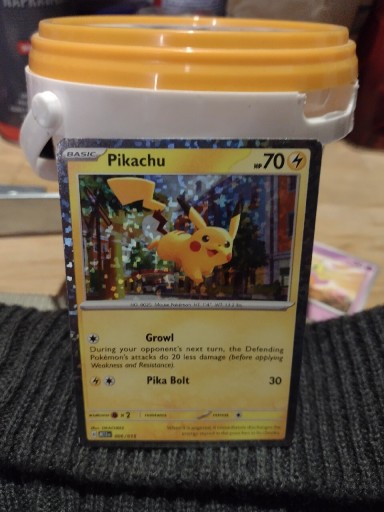 Zdjęcie oferty: Karta Pikachu holo 006/015 nieużywana