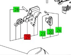 Zdjęcie oferty: FESTOOL UCHWYT ROLKI do PS 400 EBQ  #497574