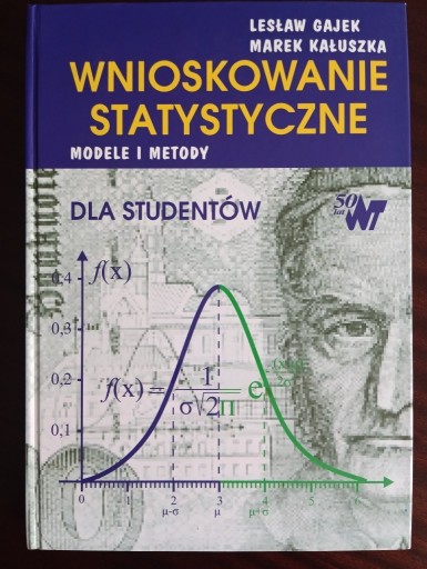 Zdjęcie oferty: Wnioskowanie statystyczne. Modele i metody.