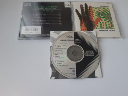 Zdjęcie oferty: GENESIS - INVISIBLE TOUCH CD Japan bez OBI 1986 r.