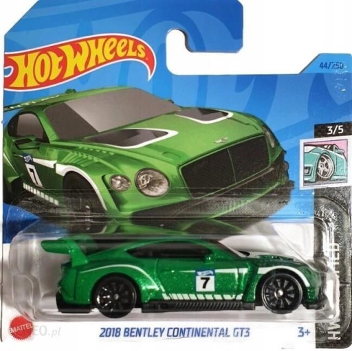 Zdjęcie oferty: 2018 Bentley Continental  GT3 HOT WHEELS