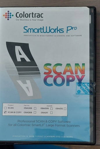 Zdjęcie oferty: Oprogramowanie Colortrac Smart Works Pro Scan&Copy